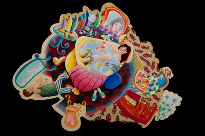 Sarı Banyo, 2010 (gemide akrilik) by Tony Todd